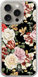 Casimoda iPhone 15 Pro Max hybride hoesje - Flowerpower Multi