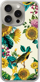 Casimoda iPhone 15 Pro Max hybride hoesje - Sunflowers Multi