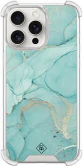 Casimoda iPhone 15 Pro Max shockproof hoesje - Touch of mint
