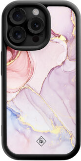 Casimoda iPhone 15 Pro Max zwarte case - Purple sky Paars