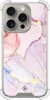 Casimoda iPhone 15 Pro shockproof hoesje - Purple sky Paars