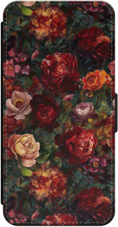 Casimoda iPhone 16 flipcase - Floral garden Rood