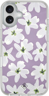 Casimoda iPhone 16 hybride hoesje - Lavender blossoms Paars