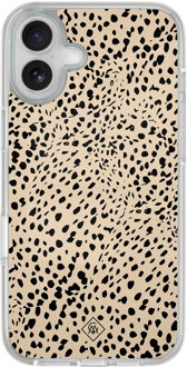 Casimoda iPhone 16 hybride hoesje - Spot on Bruin/beige