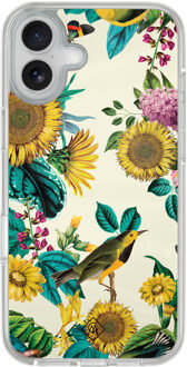 Casimoda iPhone 16 hybride hoesje - Sunflowers Multi