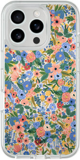 Casimoda iPhone 16 Pro hybride hoesje - Blue gardens Blauw
