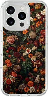 Casimoda iPhone 16 Pro hybride hoesje - Exotic garden Multi