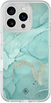 Casimoda iPhone 16 Pro hybride hoesje - Touch of mint