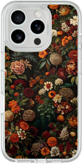 Casimoda iPhone 16 Pro Max hybride hoesje - Exotic garden Multi