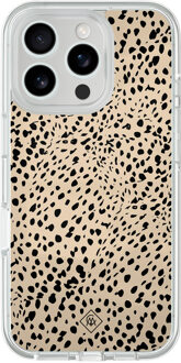 Casimoda iPhone 16 Pro Max hybride hoesje - Spot on Bruin/beige
