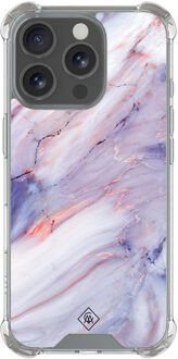 Casimoda iPhone 16 Pro Max shockproof hoesje - Marmer paars
