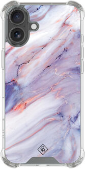 Casimoda iPhone 16 shockproof hoesje - Marmer paars