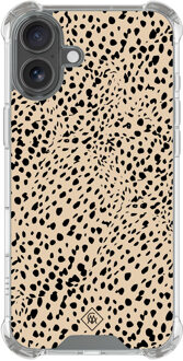 Casimoda iPhone 16 shockproof hoesje - Spot on Bruin/beige