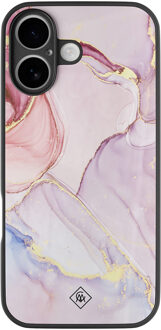 Casimoda iPhone 17 glazen hardcase - Purple sky Paars