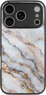 Casimoda iPhone 17 Pro glazen hardcase - Marble dream Multi