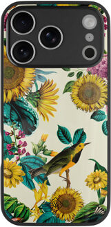 Casimoda iPhone 17 Pro Max glazen hardcase - Sunflowers Multi