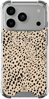 Casimoda iPhone 17 Pro shockproof hoesje - Spot on Bruin/beige