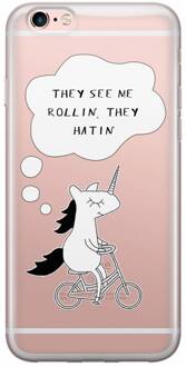 Casimoda iPhone 6/6s transparant hoesje - They see me rollin'