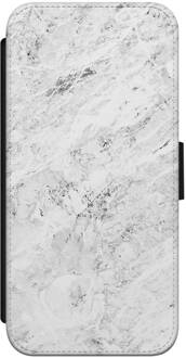 Casimoda iPhone 8 / 7 flipcase - Marmer grijs Grijs/zilverkleurig