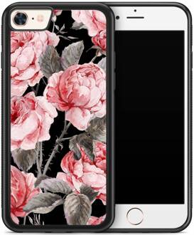 Casimoda iPhone 8/7 hoesje - Moody florals