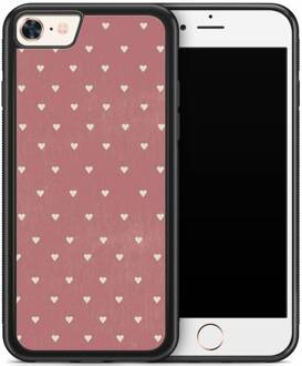 Casimoda iPhone 8/7 hoesje - Vintage hart
