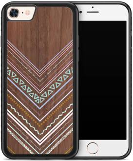 Casimoda iPhone 8/7 hoesje - Wooden lines