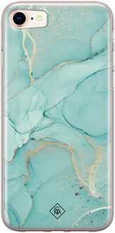 Casimoda iPhone 8/7 siliconen hoesje - Touch of mint
