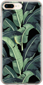 Casimoda iPhone 8 Plus/7 Plus siliconen hoesje - Bali vibe Groen