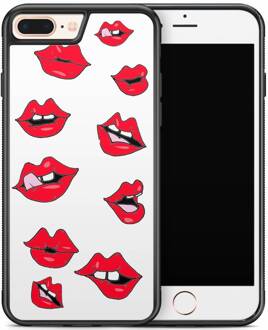 Casimoda iPhone 8 Plus/iPhone 7 Plus hoesje - Kisses