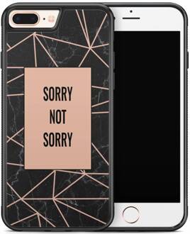 Casimoda iPhone 8 Plus/iPhone 7 Plus hoesje - Sorry not sorry