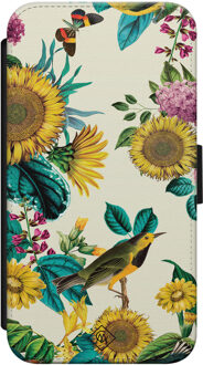 Casimoda iPhone X/XS flipcase - Sunflowers Multi
