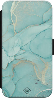 Casimoda iPhone X/XS flipcase - Touch of mint