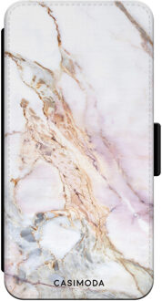 Casimoda iPhone XR flipcase - Parelmoer marmer