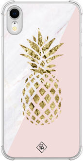 Casimoda iPhone XR shockproof hoesje - Ananas Roze