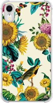 Casimoda iPhone XR shockproof hoesje - Sunflowers Multi