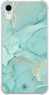 Casimoda iPhone XR shockproof hoesje - Touch of mint