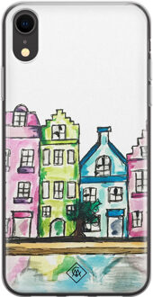 Casimoda iPhone XR siliconen telefoonhoesje - Amsterdam Multi