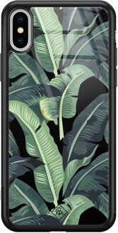 Casimoda iPhone XS Max glazen hardcase - Bali vibe Multi