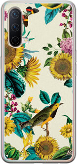 Casimoda OnePlus Nord CE 5G siliconen hoesje - Sunflowers Geel