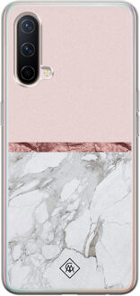 Casimoda OnePlus Nord CE 5G siliconen telefoonhoesje - Rose all day Roze