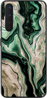 Casimoda OnePlus Nord hoesje - Green waves Groen