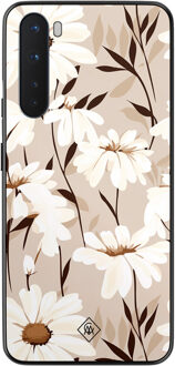 Casimoda OnePlus Nord hoesje - In bloom Bruin/beige