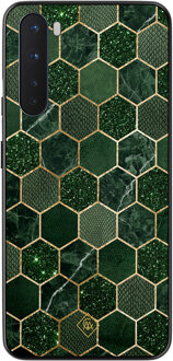 Casimoda OnePlus Nord hoesje - Kubus groen