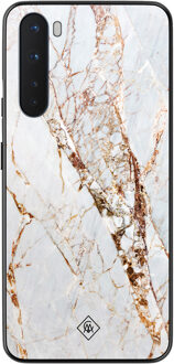 Casimoda OnePlus Nord hoesje - Marmer goud Goudkleurig