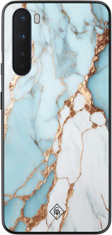 Casimoda OnePlus Nord hoesje - Marmer lichtblauw