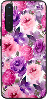 Casimoda OnePlus Nord hoesje - Rosy blooms Roze