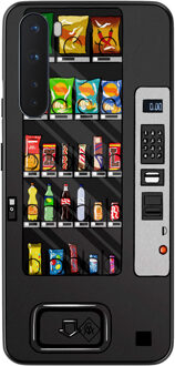 Casimoda OnePlus Nord hoesje - Snoepautomaat Zwart, Multi