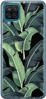 Casimoda Samsung Galaxy A12 siliconen hoesje - Bali vibe Groen