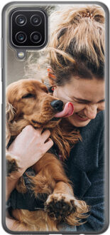 Casimoda Samsung Galaxy A12 siliconen transparant - Hoesje ontwerpen