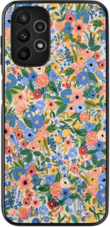 Casimoda Samsung Galaxy A13 4G hoesje - Blue gardens Blauw
